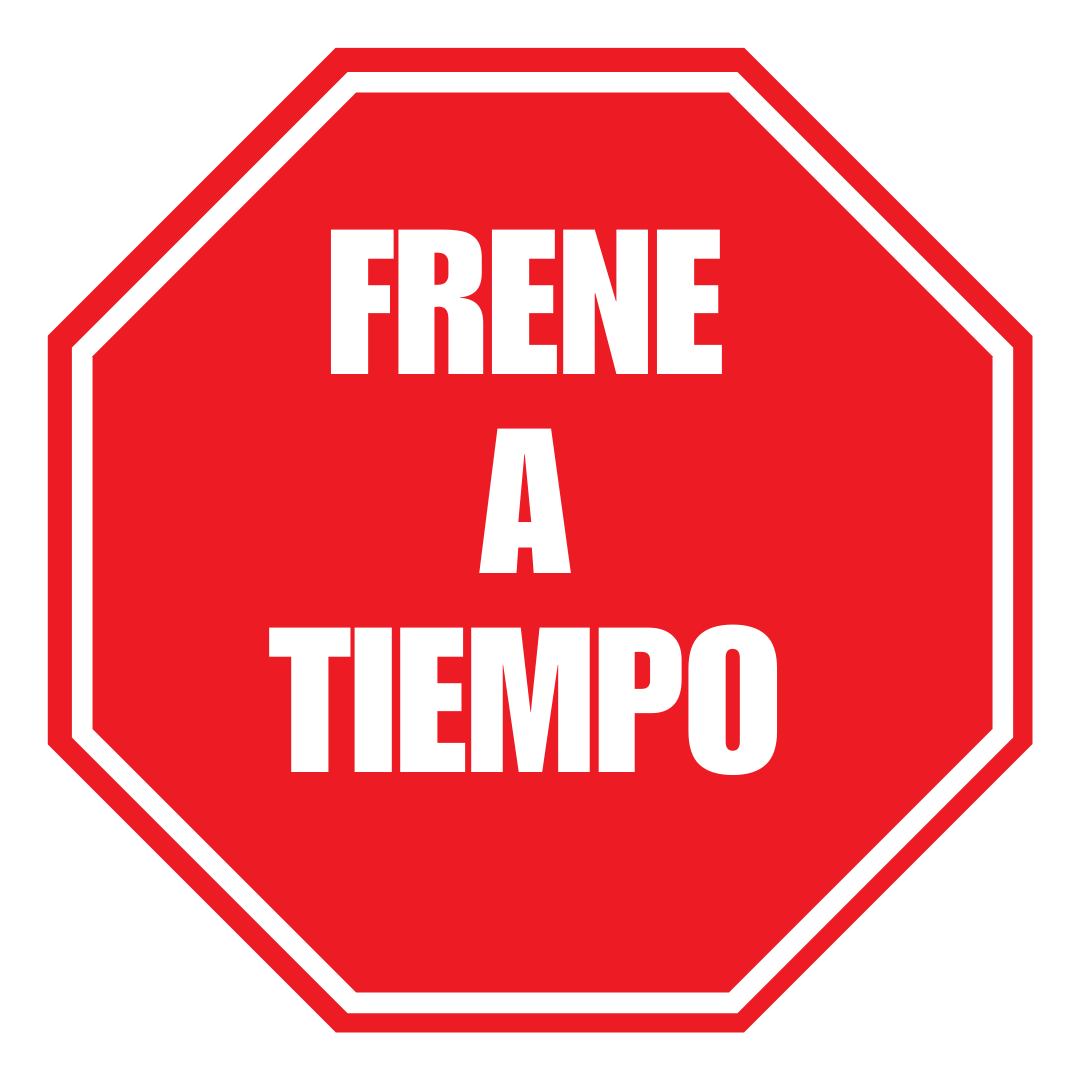 logo frene a tiempo